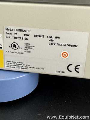 Thermo Fisher Scientific MaxQ 420 HP SHKE420HP Incubated Tabletop Orbital Shaker