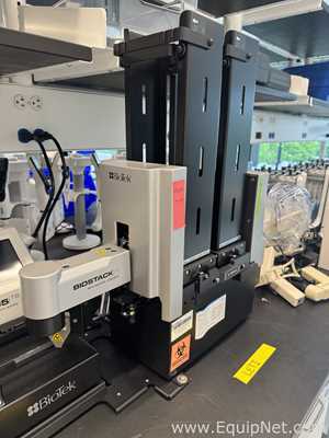 BioTek Instruments 405TSUVS Microplate Washer With Vacuum Pump And BioStack 4 Microplate Stacker
