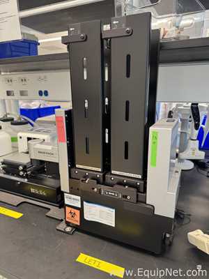 BioTek Instruments 405TSUVS Microplate Washer With Vacuum Pump And BioStack 4 Microplate Stacker