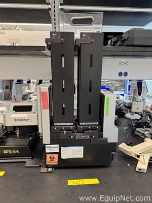 BioTek Instruments 405TSUVS Microplate Washer With Vacuum Pump And BioStack 4 Microplate Stacker
