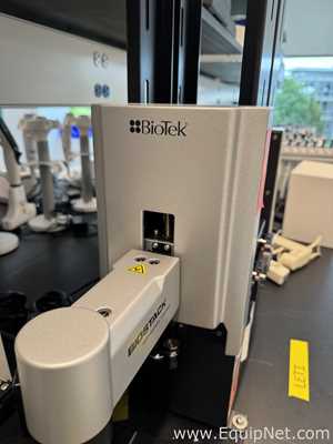 BioTek Instruments 405TSUVS Microplate Washer With Vacuum Pump And BioStack 4 Microplate Stacker