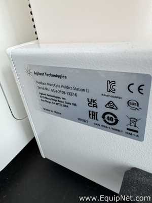 Agilent Technologies NovoCyte Quanteon Flow Cytometer - NovoSampler Q And NovoCyte FluidicsStationII