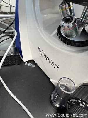 Zeiss Primovert Inverted Cell Culture Microscope