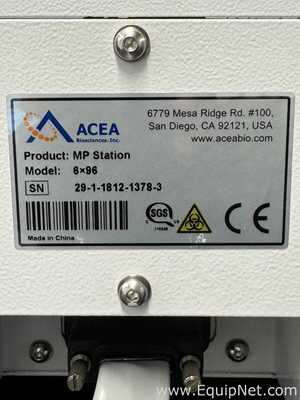 ACEA Biosciences W380 xCELLigence RTCA SP/MP Analyzer with RTCA MP Station