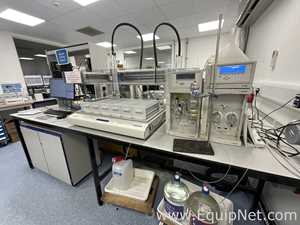 Gilson UV/VIS-155 HPLC System with GX-281 Liquid Handler