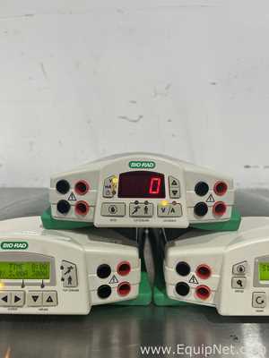 Lot of 3 Bio Rad Power Pacs with 5 Criterion Cell Units