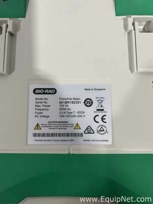 Lot of 3 Bio Rad Power Pacs with 5 Criterion Cell Units