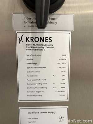 Krones Craftmate Can Filler with Zacmi Can Seamer