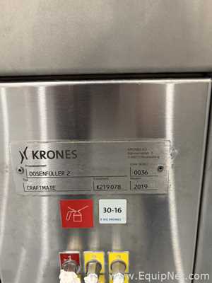 Krones Craftmate Can Filler with Zacmi Can Seamer
