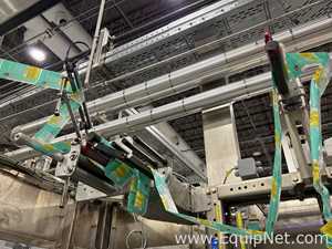Krones Sleevematic Can Labeler with Checkmat Label Inspection and Shrinkmat Steam Tunnel