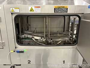 Krones Sleevematic Can Labeler with Checkmat Label Inspection and Shrinkmat Steam Tunnel