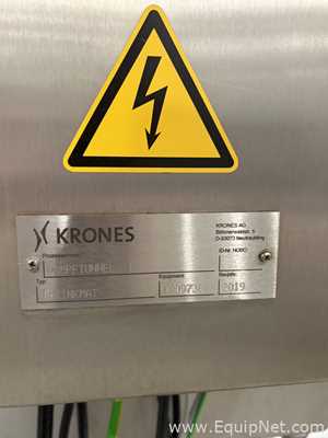 Krones Sleevematic Can Labeler with Checkmat Label Inspection and Shrinkmat Steam Tunnel