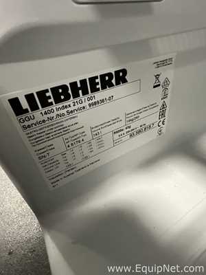 Liebherr GGU 1400 Index 21G/001 133 Litre Under Counter Laboratory Freezer