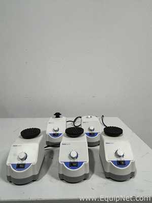 Lot of 5 Fisher Scientific Analog Vortex Mixers