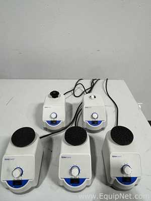 Lot of 5 Fisher Scientific Analog Vortex Mixers