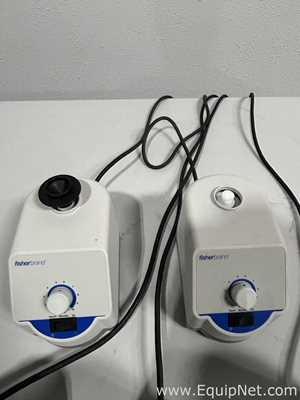 Lot of 5 Fisher Scientific Analog Vortex Mixers