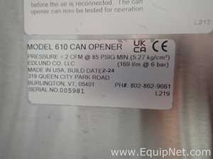 Máquina para Enlatar Edlund 610