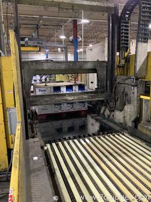 Columbia FL510-LSSS-AB-9908 Palletizer with Mima Wrapper