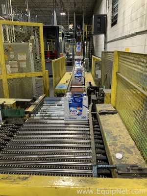 Columbia FL510-LSSS-AB-9908 Palletizer with Mima Wrapper
