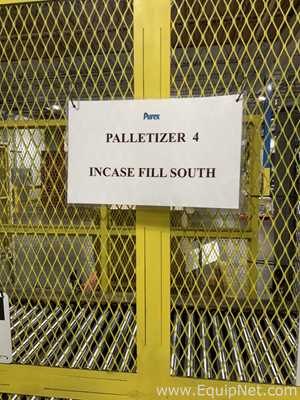 Columbia FL510-LSSS-AB-9908 Palletizer with Mima Wrapper