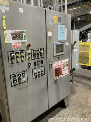 Columbia 0510H LSSS AB 9212 Palletizer with Lantech Wrapper