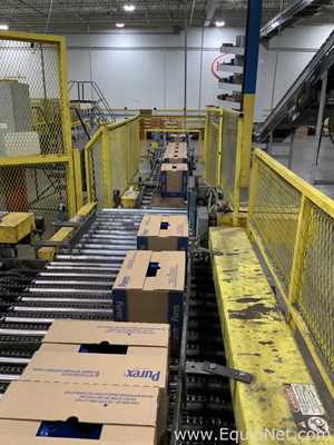 Columbia 0510H LSSS AB 9212 Palletizer with Lantech Wrapper