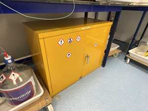 Gabinete de Almacenamiento de Inflamables  Requisitos de aire  