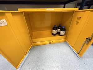 Gabinete de Almacenamiento de Inflamables  Requisitos de aire  