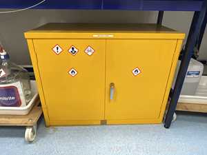 Gabinete de Almacenamiento de Inflamables Unknown Requisitos de aire  