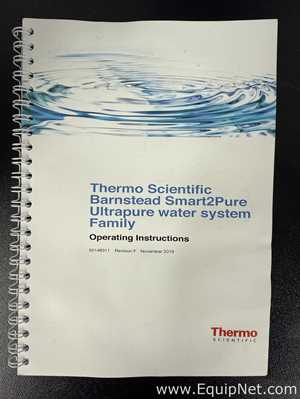 Thermo Scientific Barnstead Smart2Pure 3 Water Purification System