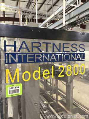 Hartness International Model 2800 Case Packer SN - W28237