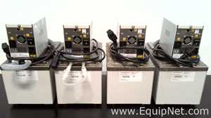 Lot of 4 Fisher Scientific Isotemp 5150 H7 Heated Bath Circulators