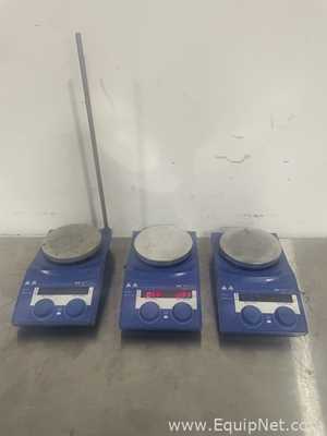 Lot of 3 IKA RCT basic Hotplate Stirrers