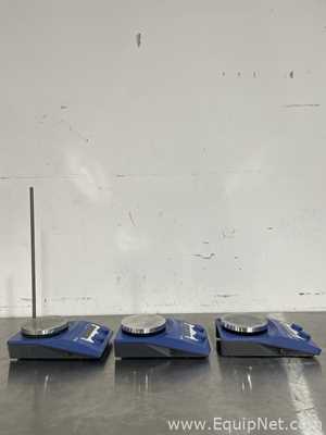 Lot of 3 IKA RCT basic Hotplate Stirrers
