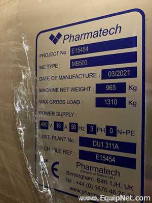 Misturador Industrial Pharmatech MN-500 - Never Used