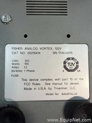 Lot of 3 Analog Vortex Mixers