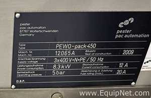 Pester Pac Automation PEWO-Pack 450 Bundler