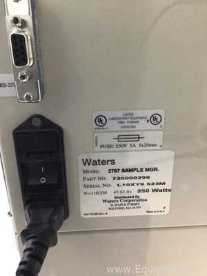 Waters 2767 Sample Manager With 2545 Quaternary Gradient Module And 515 HPLC Pump