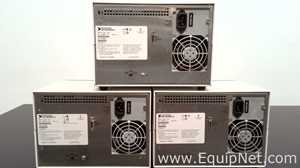 Lot of 3 National Instruments NI PXIe-1073 Test and Measurement Units with Various Modules