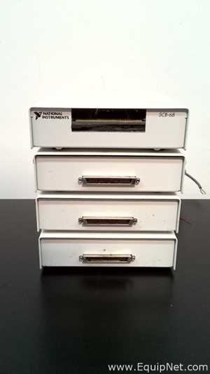 Lot of 3 National Instruments NI PXIe-1073 Test and Measurement Units with Various Modules