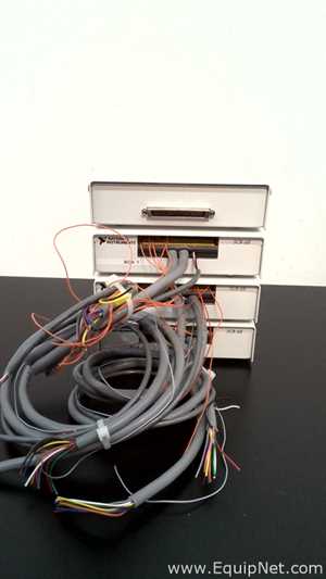Lot of 3 National Instruments NI PXIe-1073 Test and Measurement Units with Various Modules