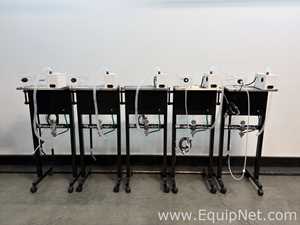 Lot of 5 VetEquip Inc Mobile Anesthesia Systems