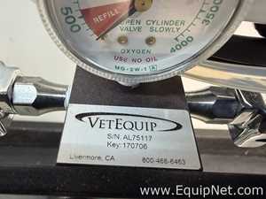 Lot of 5 VetEquip Inc Mobile Anesthesia Systems