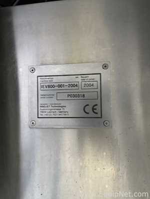 Secador de Leito Fluidizado Romaco IEV800-001-2004
