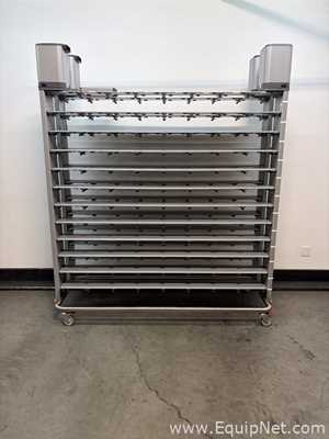Lot of 4 Innovive Double Sided Ventilated Rodent Housing Systems