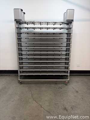 Lot of 4 Innovive Double Sided Ventilated Rodent Housing Systems