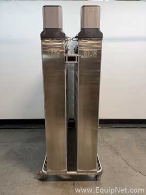 Lot of 2 Innovive Double Sided Ventilated Rodent Housing Systems