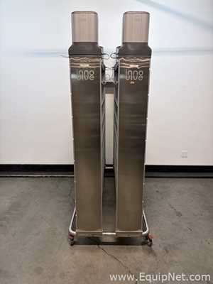 Lot of 2 Innovive Double Sided Ventilated Rodent Housing Systems