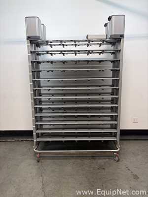 Lot of 3 Innovive Double Sided Ventilated Rodent Housing Systems