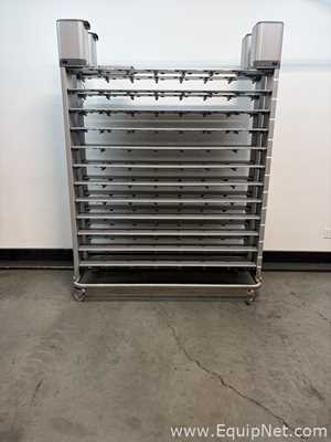 Lot of 3 Innovive Double Sided Ventilated Rodent Housing Systems